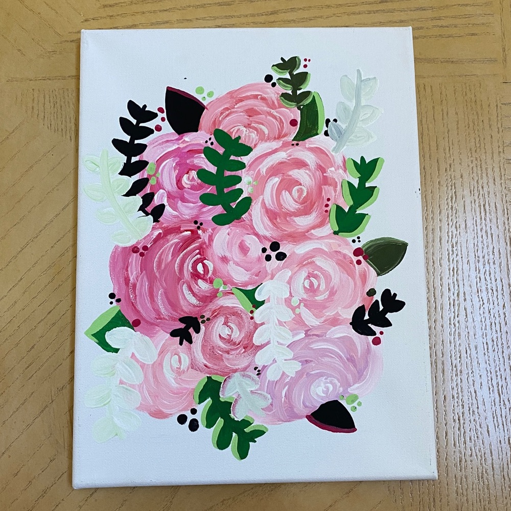 Floral Canvas Painting